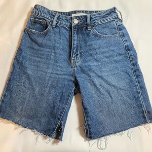 Pacsun dark wash jorts